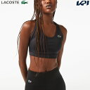 『即日出荷』ラコステ LACOSTE テニスウェア レディース クロスバックミニマルスポーツブラトップ IF8139-99-8VM 2023FW 「タオルキャンペーン対象」