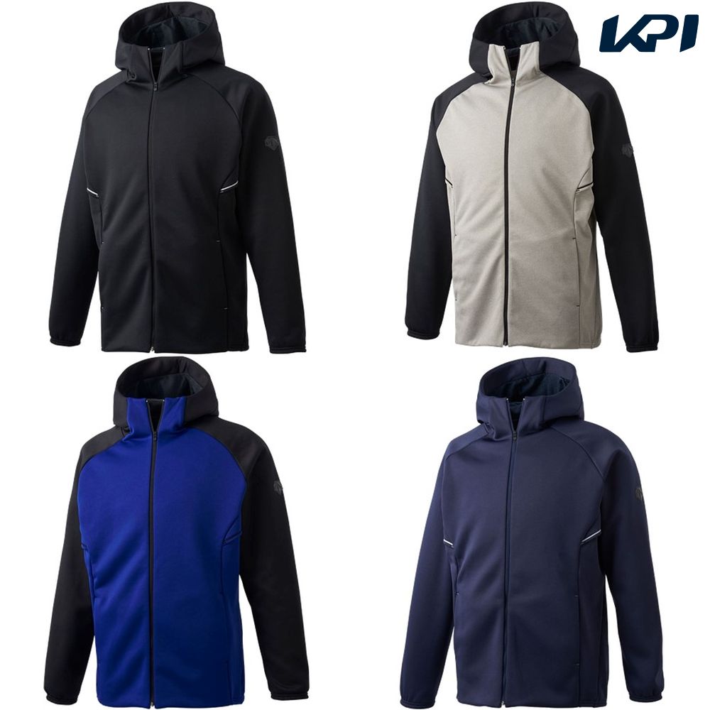 ブラック(BLK) Mグレイ(MGRY) ロイヤル(ROY) (SNVY) メーカー希望小売価格はメーカーカタログに基づいて掲載しています。 プロ球団採用モデル。はっ水機能、ストレッチ性に加え、Dスリットカットを搭載し、ボールトレーニング時の肩回りの動きやすさも追及。フルジップ仕様により、着脱のしやすい仕様で新登場。 商品説明 ：素材：身頃／ウォームブラッシュニット（ポリエステル100％）、フード裏／ポリエステル：機能：はっ水、保温、ストレッチ：原産国：インドネシア デサント DESCENTE 野球 ウェア 野球ウェア 2020SS 　サイズ表はこちら