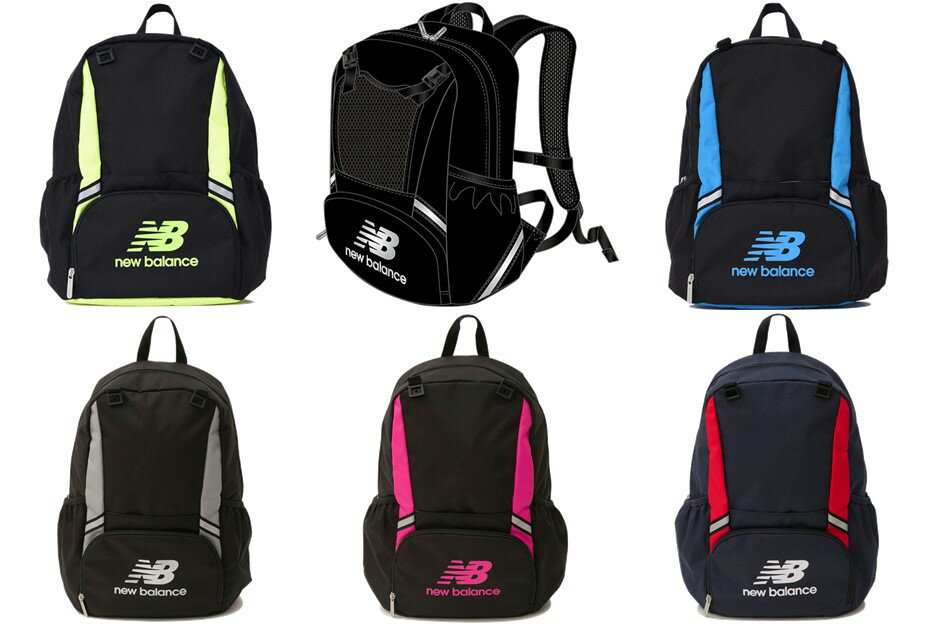 ニューバランス NEW BALANCE サッカーバッグ・ケース ジュニア ボール収納ネット付きバックパック 17L JABF9363