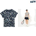 ルコック le coq sportif テニスウェア レディース ロゴグラフィックゲームシャツ LN5SHT30L 2025SS