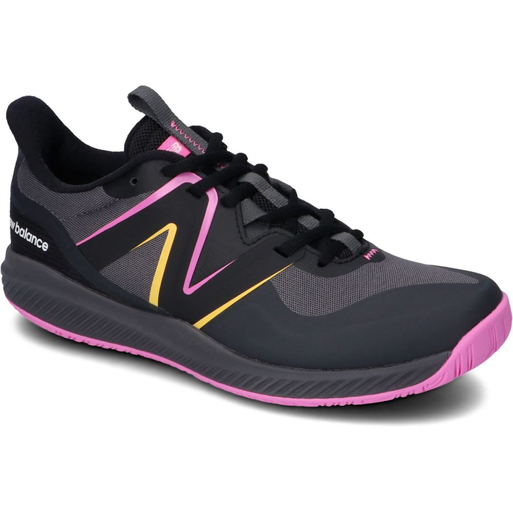 ニューバランス NEW BALANCE テニスシューズ レディース オールコートモデル 796 v3 H 2E BLACK/PINK WCH796B32E