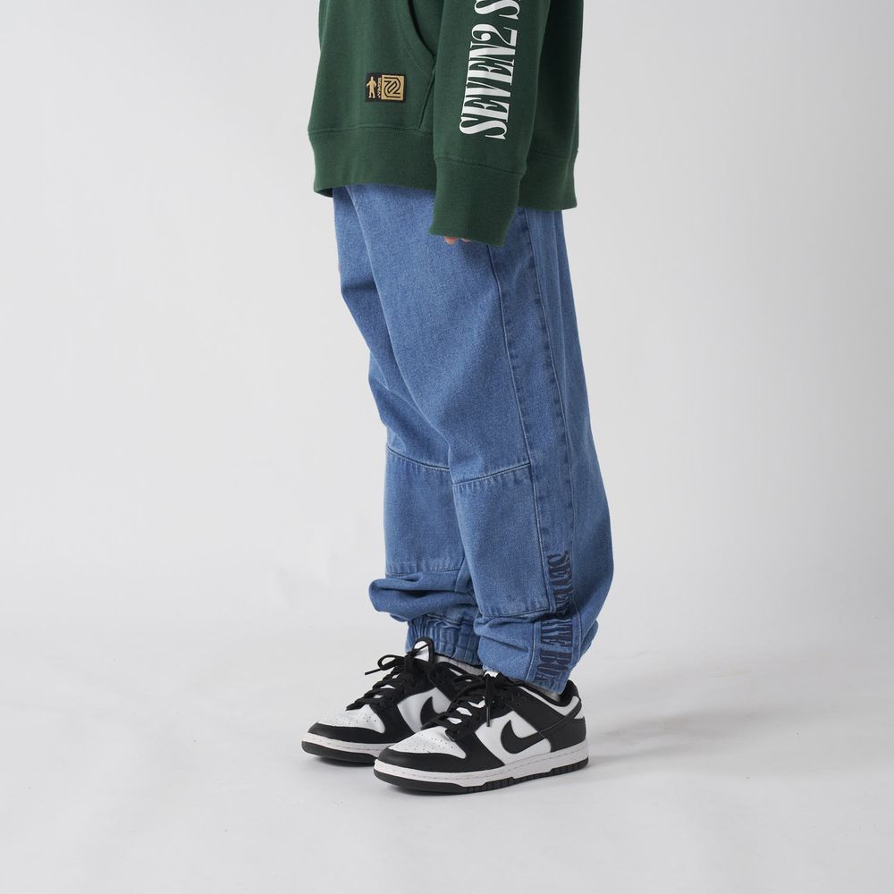 SEVEN2 マルチSPウェア ジュニア ニットデニムパンツ 144113 2024FW
