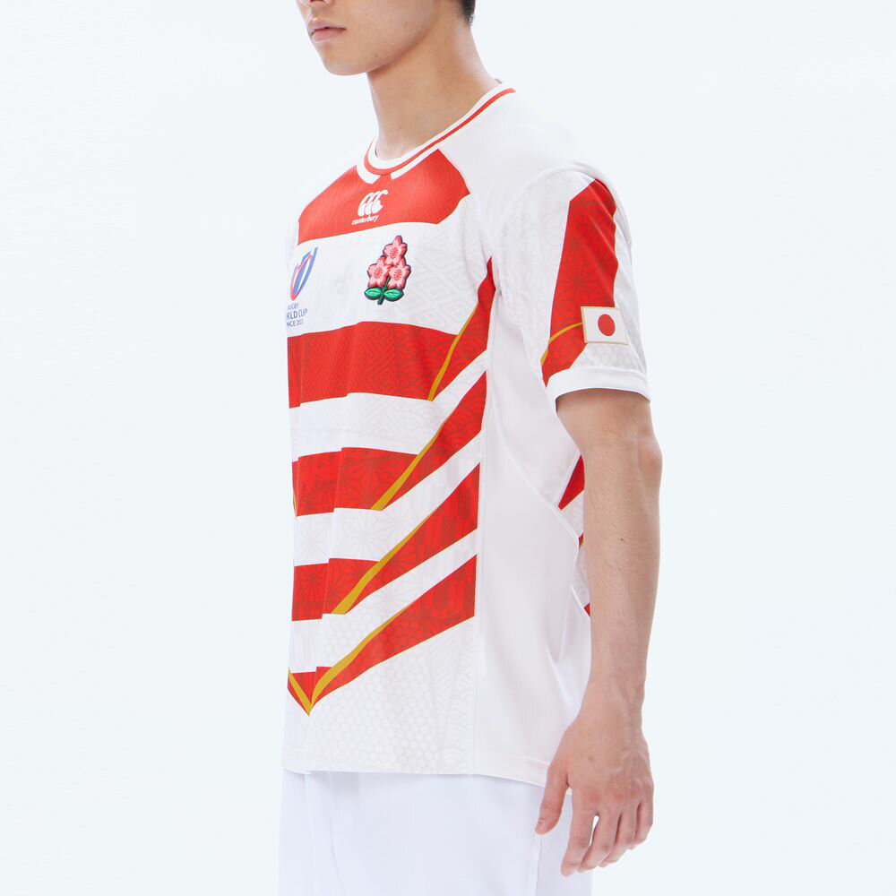 『即日出荷』カンタベリー CANTERBURY ラグビー メンズ ジャパン RWC2023 日本代表 レプリカホームジャージー Tシャツ ユニフォーム ウェア ワールドカップ RG33980WC JAPAN 2023FW