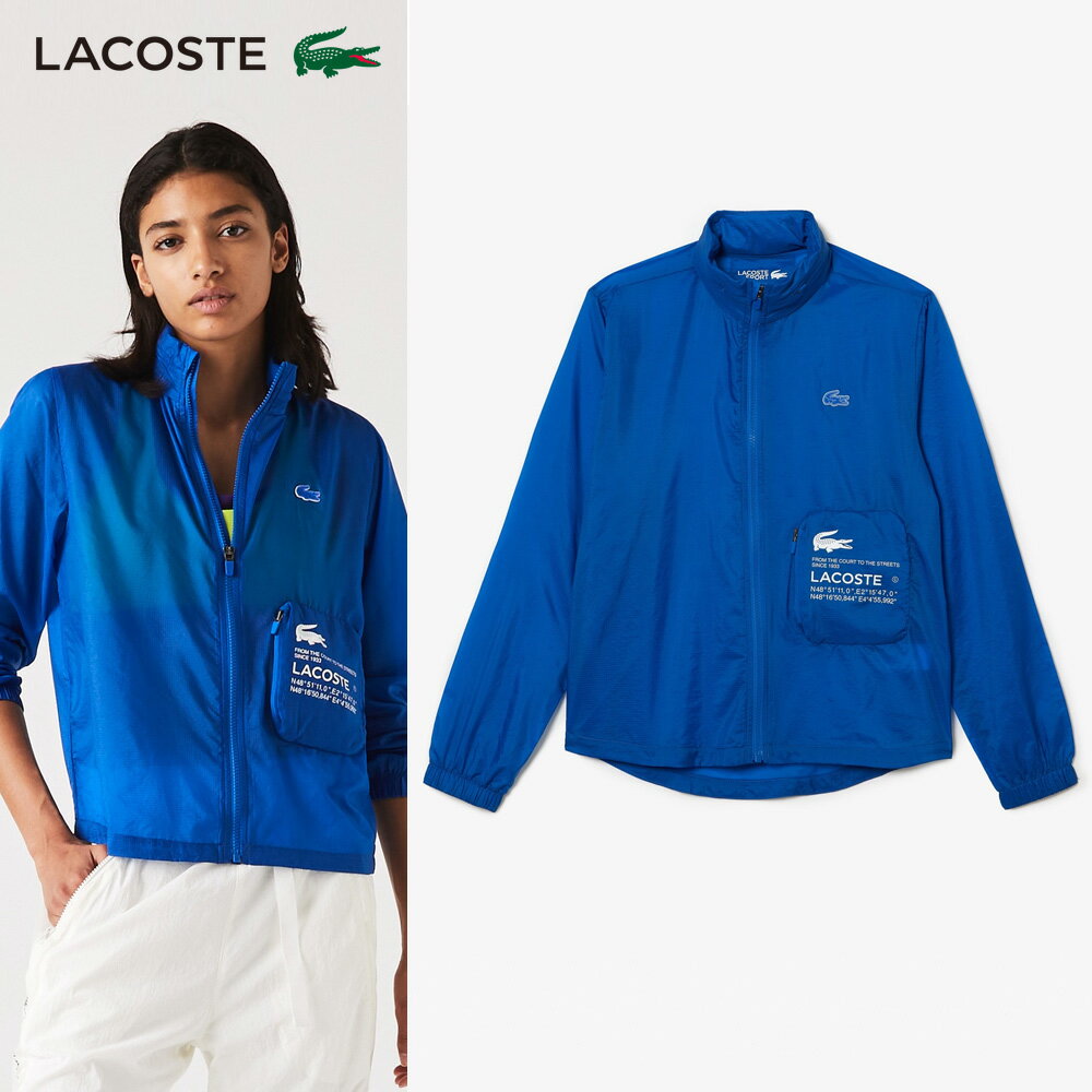 【365日出荷】「あす楽対応」ラコステ LACOSTE テニスウェア レディース ジャケット アウター・コート BF9301L-K1Q 2022FW 『即日出荷』