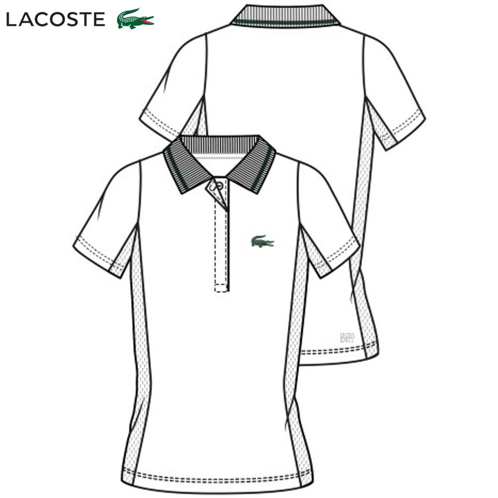 【365日出荷】 あす楽対応 ラコステ LACOSTE テニスウェア レディース ポロシャツ PF9287L-PB4 2022FW 即日出荷 