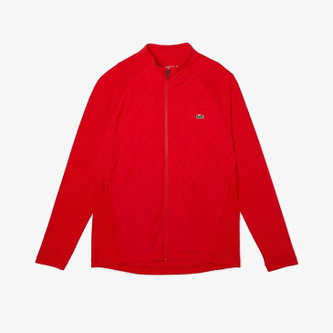 「あす楽対応」ラコステ LACOSTE テニスウェア メンズ 「ノバク・ジョコビッチ」切り替えジップアップジャケット SH0863L 2022SS 『即日出荷』