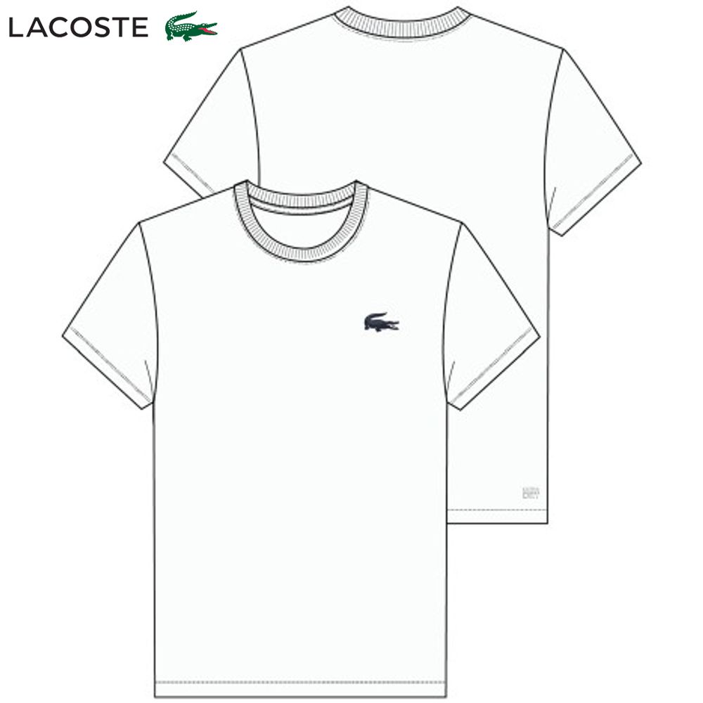 【365日出荷】 あす楽対応 ラコステ LACOSTE テニスウェア レディース Tシャツ/カットソー TF9246L-001 2022FW 即日出荷 