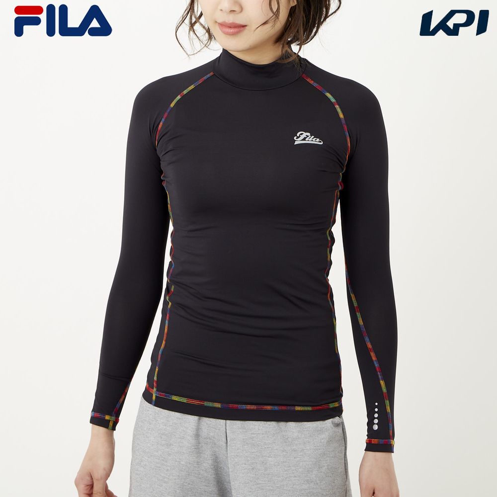 フィラ FILA フィットネスウェア レディース DRY長袖ハイネックインナー 445406A 2023FW