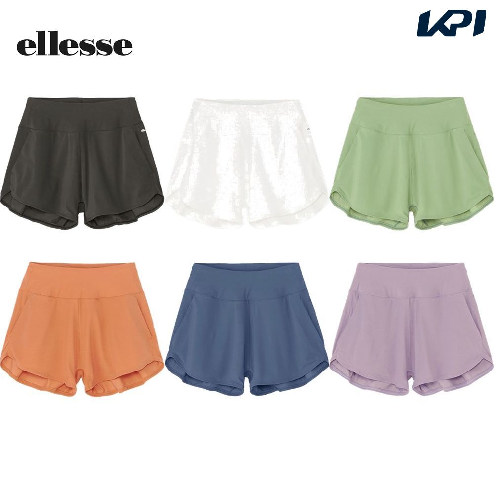 エレッセ Ellesse テニスウェア レディース ウェールストレッチショーツ EW223320 2023FW 1