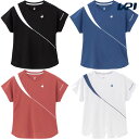 ルコック le coq sportif テニスウェア レディース 切替ゲームシャツ LN4FHT50L 2024FW