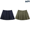 ルコック le coq sportif テニスウェア レディース プリーツゲームスコート QTWXJE01-NVKH 2024FW