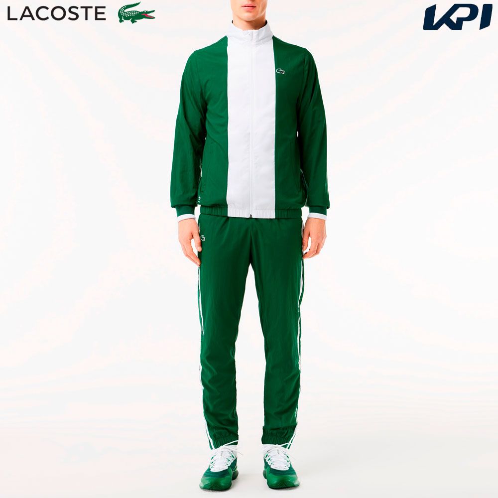 「あす楽対応」ラコステ LACOSTE テニスウェア メンズ 『ダニール・メドベージェフ』バイカラートラックスーツ WH7581-99-BTB 2024SS 『即日出荷』