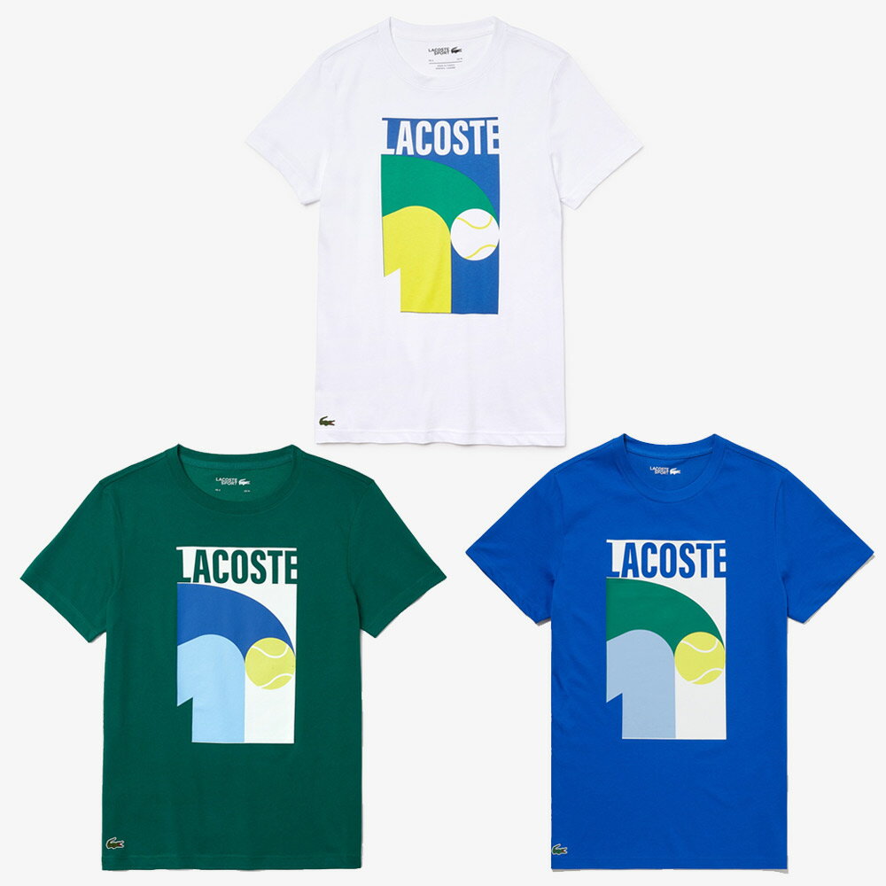 「あす楽対応」ラコステ LACOSTE テニスウェア メンズ Tシャツ Tee shirts TH9683L 2021SS 『即日出荷』