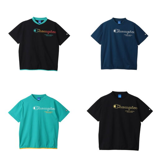 チャンピオン Champion バレーボールウェア ユニセックス SHORT SLEEVE SHIRT C3-BVC25 2025SS チャンピオン Champion バレーボールウェア ユニセックス SHORT SLEEVE SHIRT C3-BVC25 2025SS