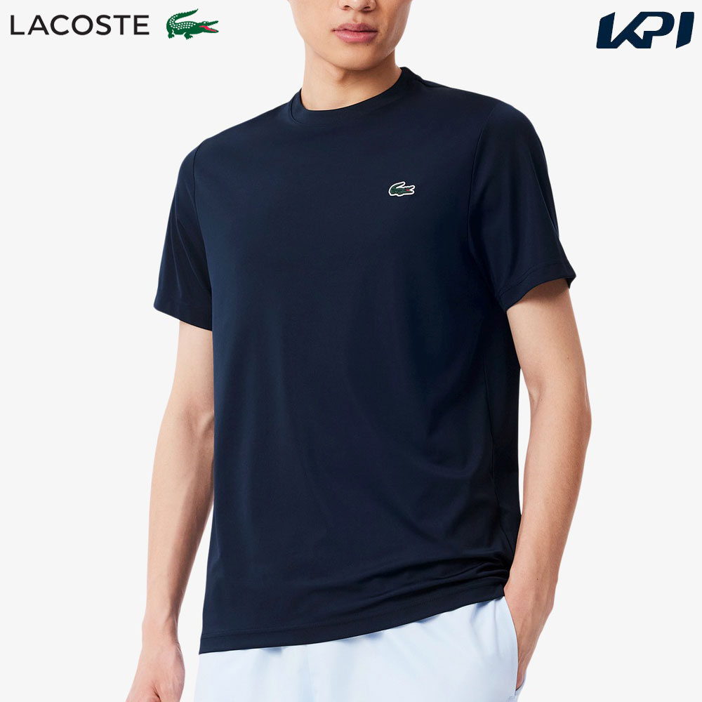 ラコステ LACOSTE テニスウェア メンズ ウルトラドライワンポイント Tシャツ TH8920-99-166 2025SS 3月中旬発売予定※予約