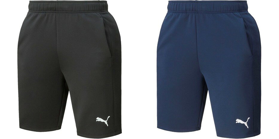 PUMABlack(03) PUMANavy(06) メーカー希望小売価格はメーカーカタログに基づいて掲載しています。 「TEAMFINAL TR ハーフパンツ」は、ドローコード付きでフィット感を自在に調整できる高機能トレーニングウェア。軽量でしなやかなインターロック素材を採用し、優れた伸縮性と快適な着用感を実現。サッカーやランニングなど、激しい動きにも対応するプロ仕様の一着です。 商品説明 素材・材質：本体/ポリエステル90%ポリウレタン10%原産国：- プーマ PUMA サッカー ウェア サッカーウェア TEAMFINAL TR HALF パンツ 2026 2026新製品