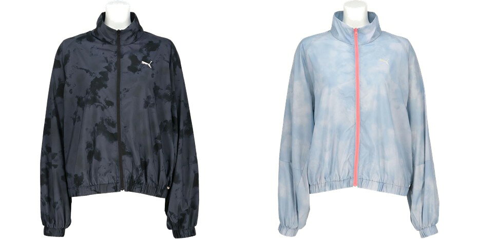 PUMABlack(01) -42 メーカー希望小売価格はメーカーカタログに基づいて掲載しています。 ESS ELEVATEDコレクションから、ポリエステル素材を使用したウーブンジャケット。スタンドカラーで、ふんわりと丸みのある袖口やボディのシルエットが女性らしさをアップさせるデザイン。さり気ないオールオーバープリントに、左胸のキャットロゴがつき、両サイドのポケット口に配したリフレクトテープがアクセント。ラグランスリーブで背中にもダーツを入れており、ストレスフリーな着心地を叶えます。ポケットの内側に小さく収納し、スナップで留めてコンパクトになるパッカブル仕様。ナスカンでバッグやボトムスのベルトループなどにひっかけて簡単に持ち運びできます。薄手で軽量な素材を使用した春夏シーズンに最適な羽織アイテムです。 商品説明 素材・材質：ポリエステル100%原産国：-特徴：・WATER REPELLENT/撥水機能・撥水性。・UV PROTECTION (UPF 40)/肌を紫外線から保護します。・PACKABLE/ポケットに小さく収納して持ち運び可能：詳細:スタンドカラー、ラグランスリーブ、左胸プライマリーキャットロゴ刺繍、袖口ゴム仕様、両サイドポケット付 プーマ PUMA マルチSP ウェア マルチSPウェア ESS ELEVATED パッカブル ウーブン JKT 2026 2026新製品