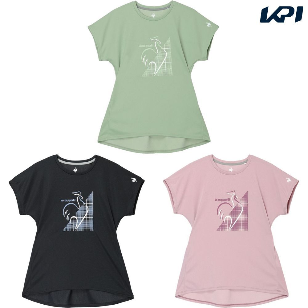 グリーン(GR00) ネイビー(NV00) ピンク(PK00) メーカー希望小売価格はメーカーカタログに基づいて掲載しています。 シーズングラフィックであるオンブレチェックをモチーフにしたロゴグラフィックをプリントで入れたプラクティスシャツ。4大臭(アンモニア、酢酸、イソ吉草酸、ノネナール)を全て70%以上カット出来る消臭テープを付与することで、匂いを気にせず着用可能に ●素材、着心地/吸汗速乾性に優れたドライメッシュ素材を採用。●シルエット/レギュラー。 商品説明 素材・材質：ポリエステル100%機能：吸汗速乾、UV CUT(UPF15)、消臭、ストレッチ原産国：ベトナム仕様：シルエット:レギュラー ルコック le coq sportif テニス ウェア テニスウェア プラクティスシャツ 2026FW 2026新製品 　サイズ表はこちら ピックルボールウェア