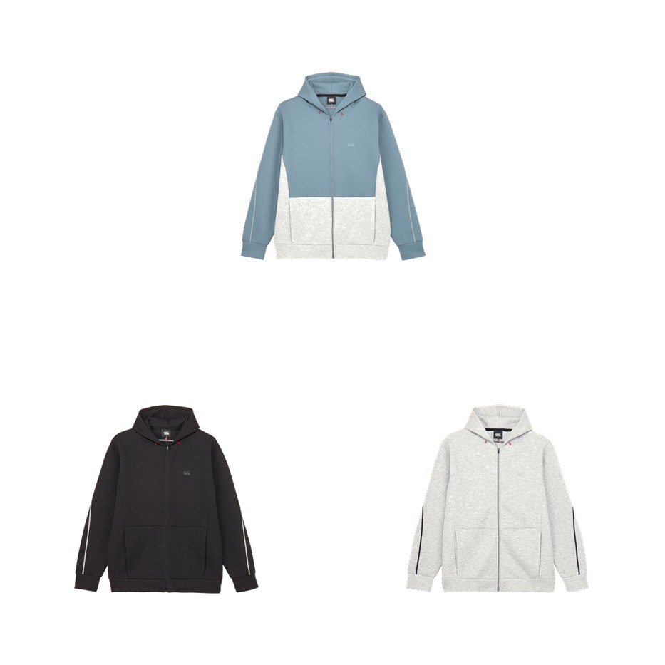 Cブルー(CB) ブラック(K) Mグレー(MG) メーカー希望小売価格はメーカーカタログに基づいて掲載しています。 商品説明 ●素材：SC6130101（コットン55％、ポリエステル40％、ポリウレタン5％）：サイズ：S・M・L・3L・XL カンタベリー CANTERBURY ラグビー ウェア ラグビーウェア DAF T AIR JACKET 新製品