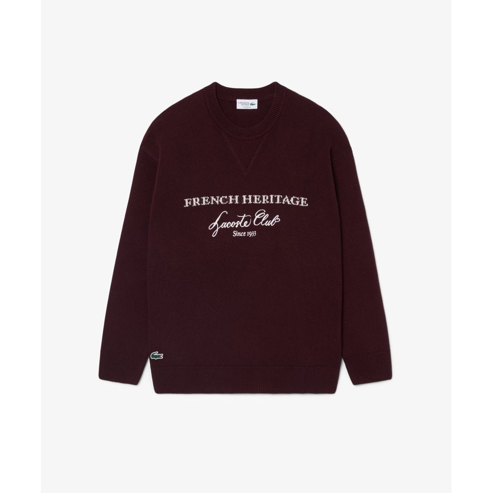 ラコステ LACOSTE テニスウェア メンズ テニスヘリテージ グラフィッククルーネッ...