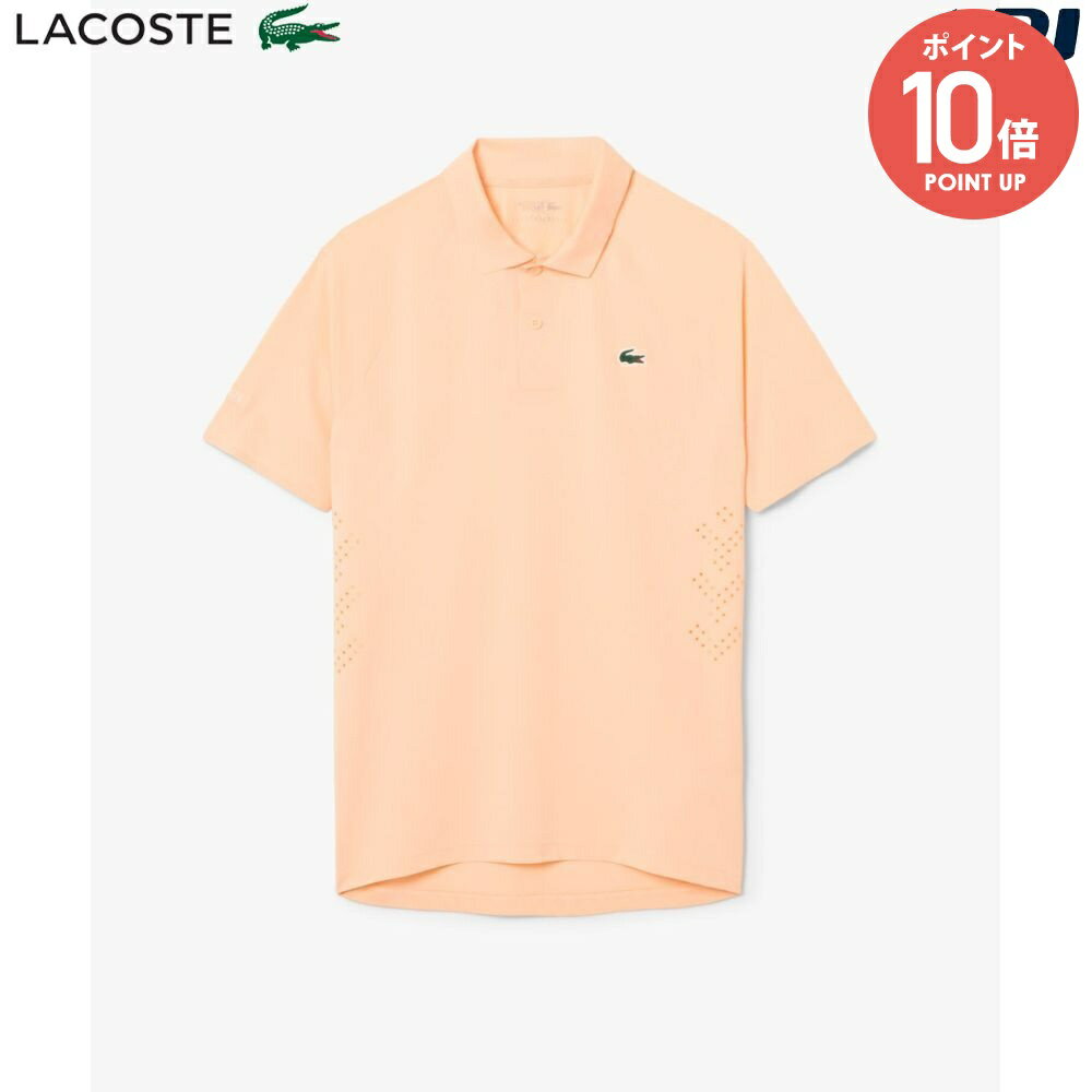 『即日出荷』ラコステ LACOSTE テニスウェア メンズ 『ノバク・ジョコビッチ』シームレスポロシャツ DH9986-99-BIG 2026SS