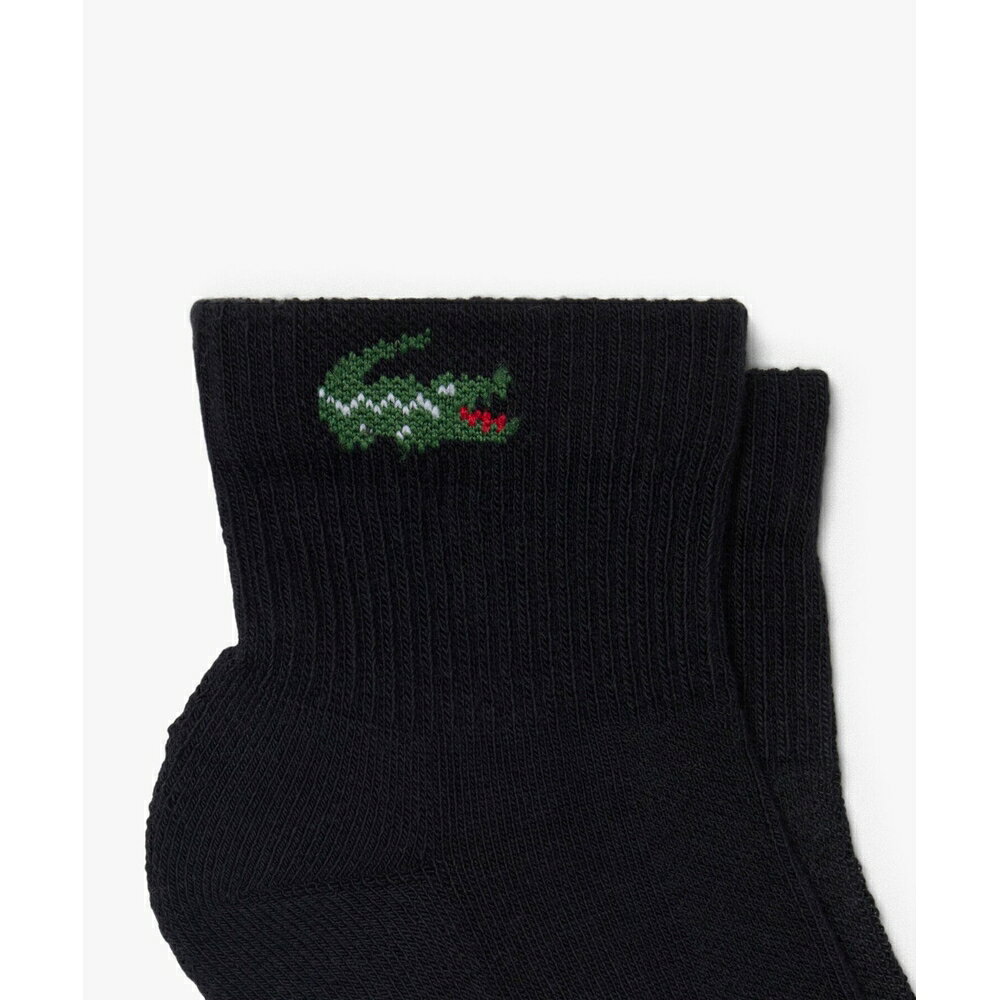 ラコステ LACOSTE テニスアクセサリー メンズ ワニロゴジャカード アンクルソック...