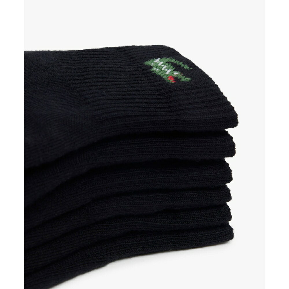 ラコステ LACOSTE テニスアクセサリー メンズ ワニロゴジャカード アンクルソック...