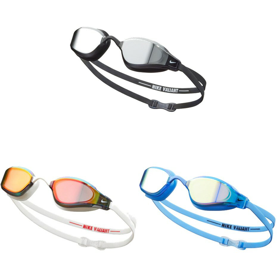 NIKE - ナイキ NIKE 水泳ゴーグル バリアント　ミラーゴーグル NESSF131