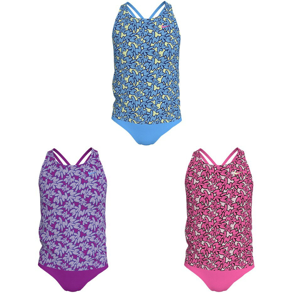 樂天商城 - ナイキ NIKE 水泳水着 ジュニア バブルNIKEプリントタンキニセット NESSF739