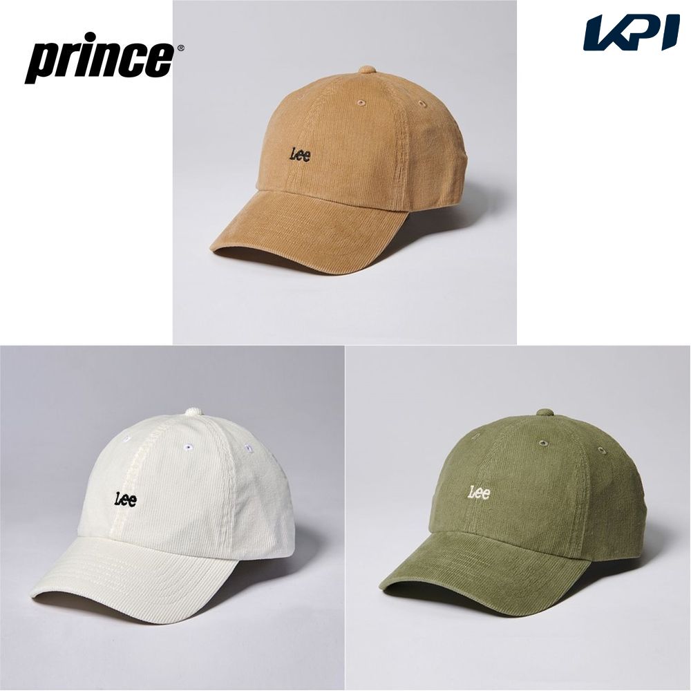 プリンス Prince カジュアルキャップ・バイザー ユニセックス Lee コーデュロイキャップ LA0305