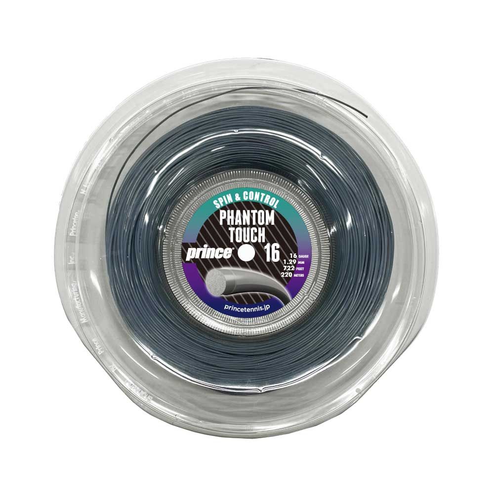 プリンス Prince テニスガット・ストリング PHANTOM TOUCH ファントム タッチ 16 220mロールガット 7JJ042