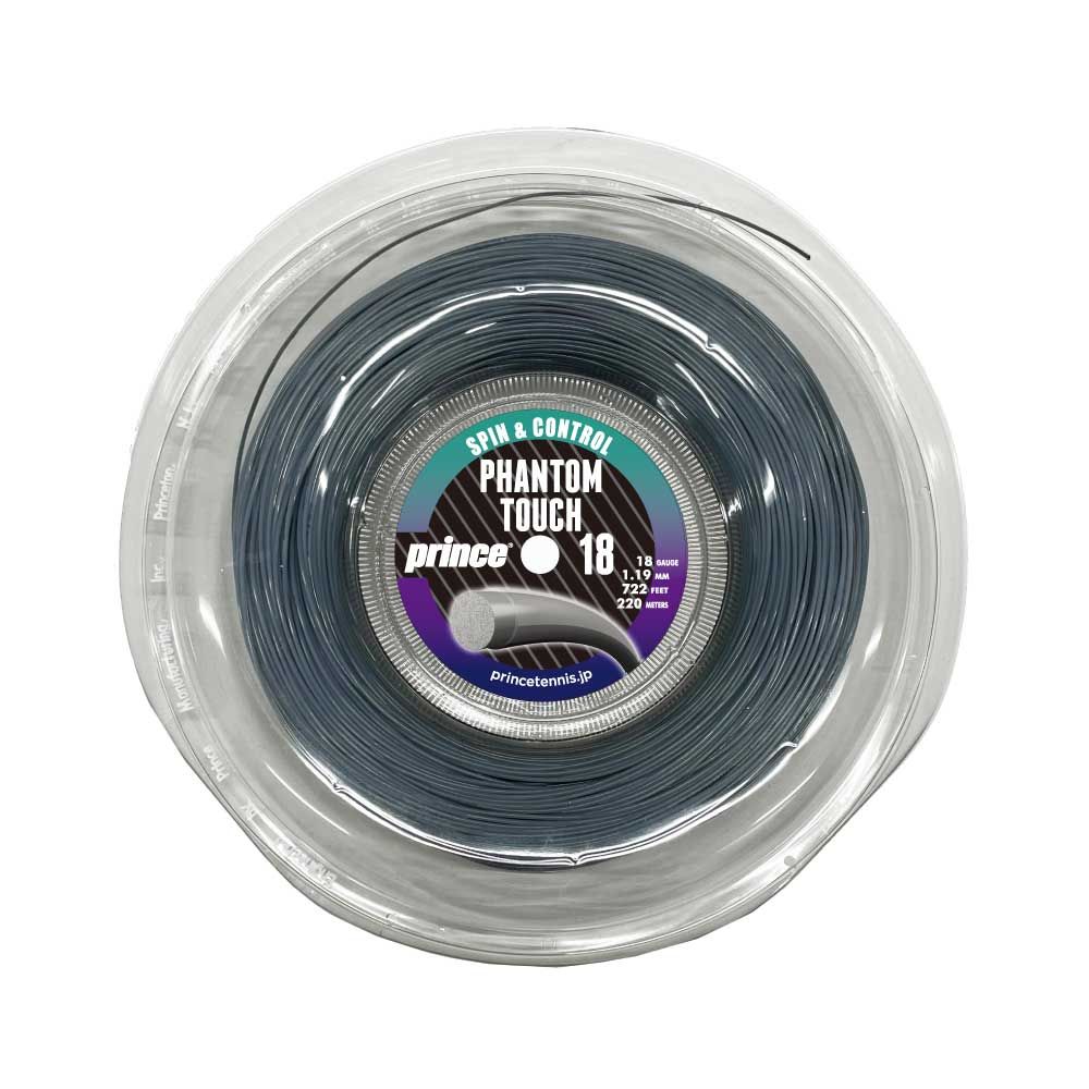 プリンス Prince テニスガット・ストリング PHANTOM TOUCH ファントム タッチ 18 220mロールガット 7JJ044