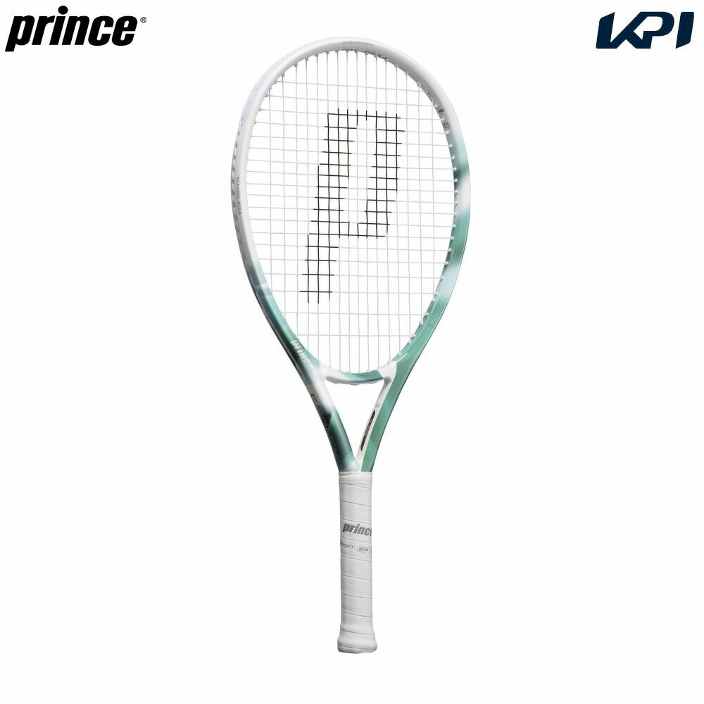 『即日出荷』「ガット張り上げ済」プリンス Prince 硬式テニスラケット EMBLEM 120 WH/GR エンブレム 120 限定カラー ホワイト×グリーン(オーロラ) 7TJ240S