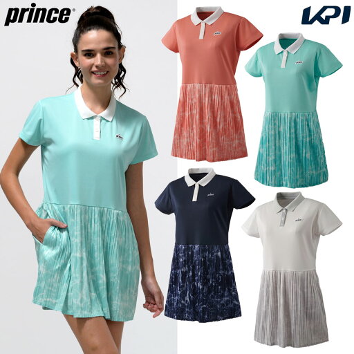 プリンス Prince テニスウェア レディース ワンピース WS5401 2025SS プリンス Prince テニスウェア レディース ワンピース WS5401 2025SS