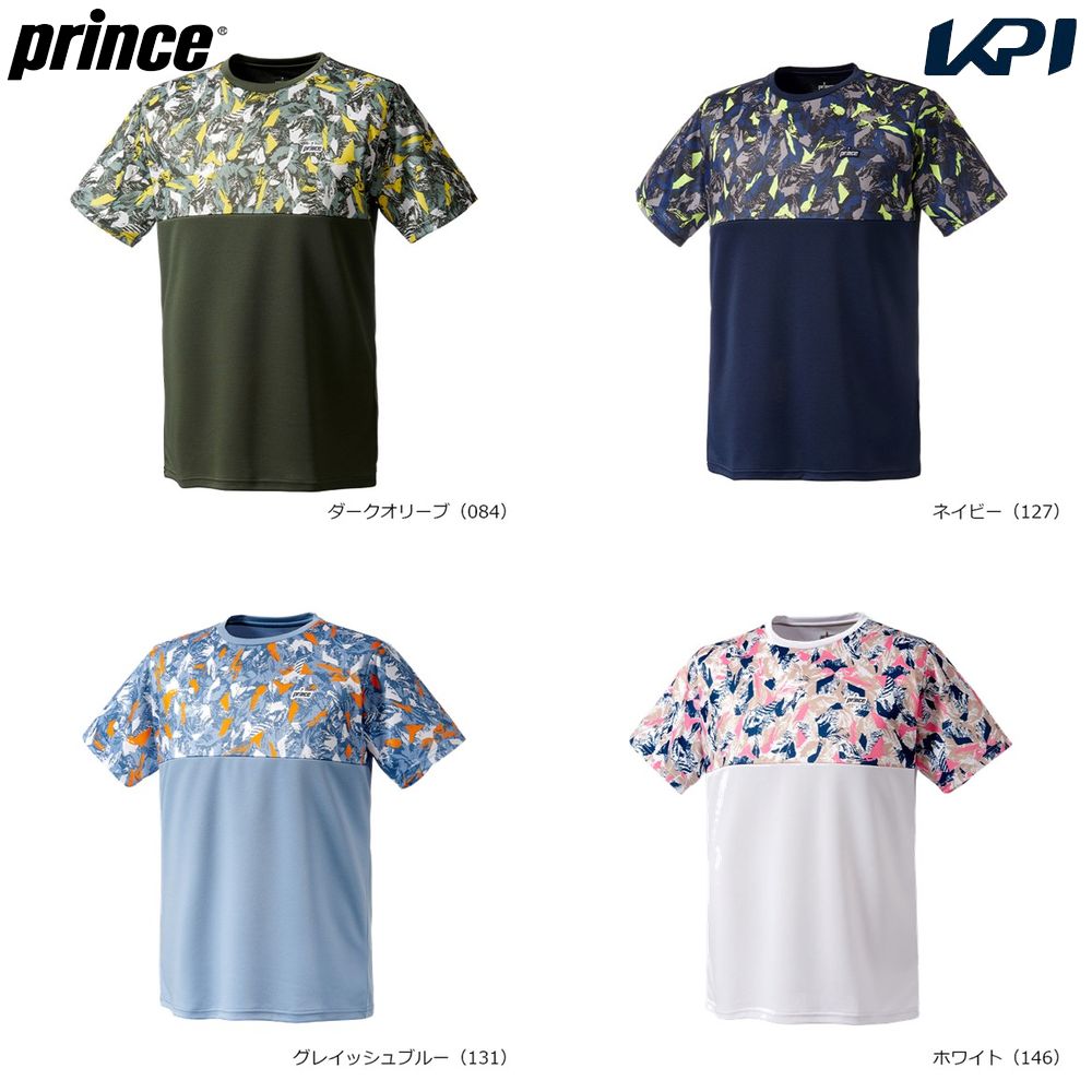 プリンス Prince テニスウェア ユニセックス ゲームシャツ MS6009 2026SS 2月下旬発売予定※予約