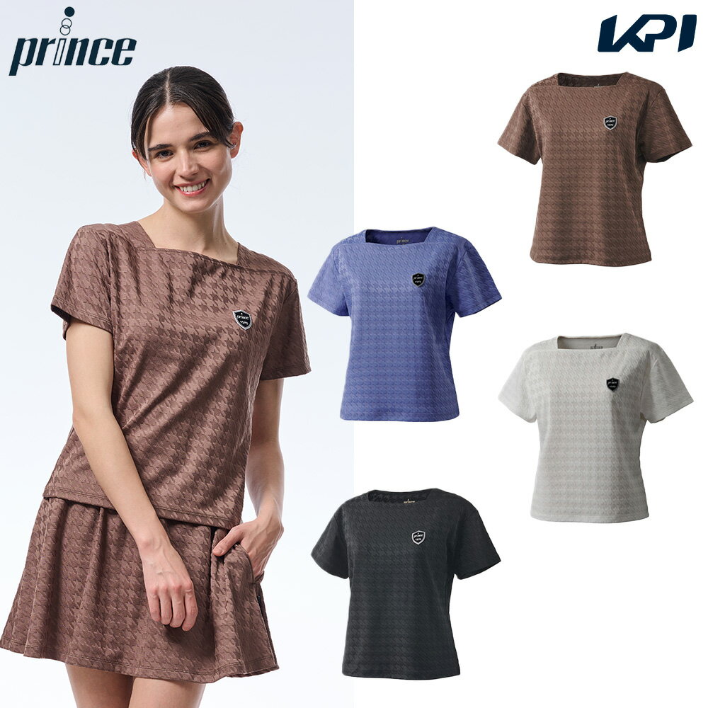 プリンス Prince テニスウェア レディース ゲームシャツ WF5094 2025FW