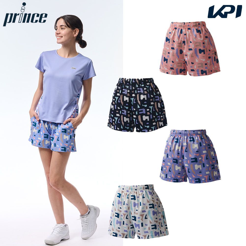 プリンス Prince テニスウェア レディース ショートパンツ WF5344 2025FW