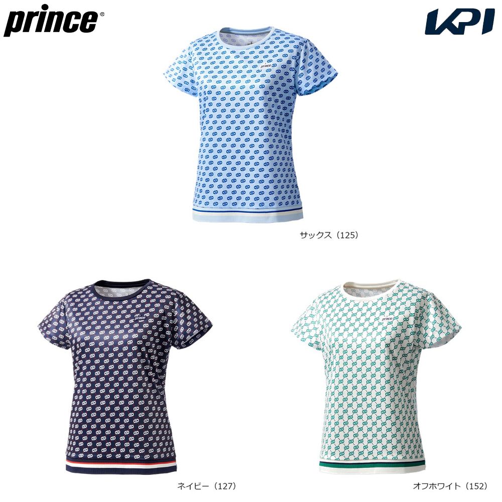 プリンス Prince テニスウェア レディース ゲームシャツ WS6070 2026SS 3月下旬発売予定※予約