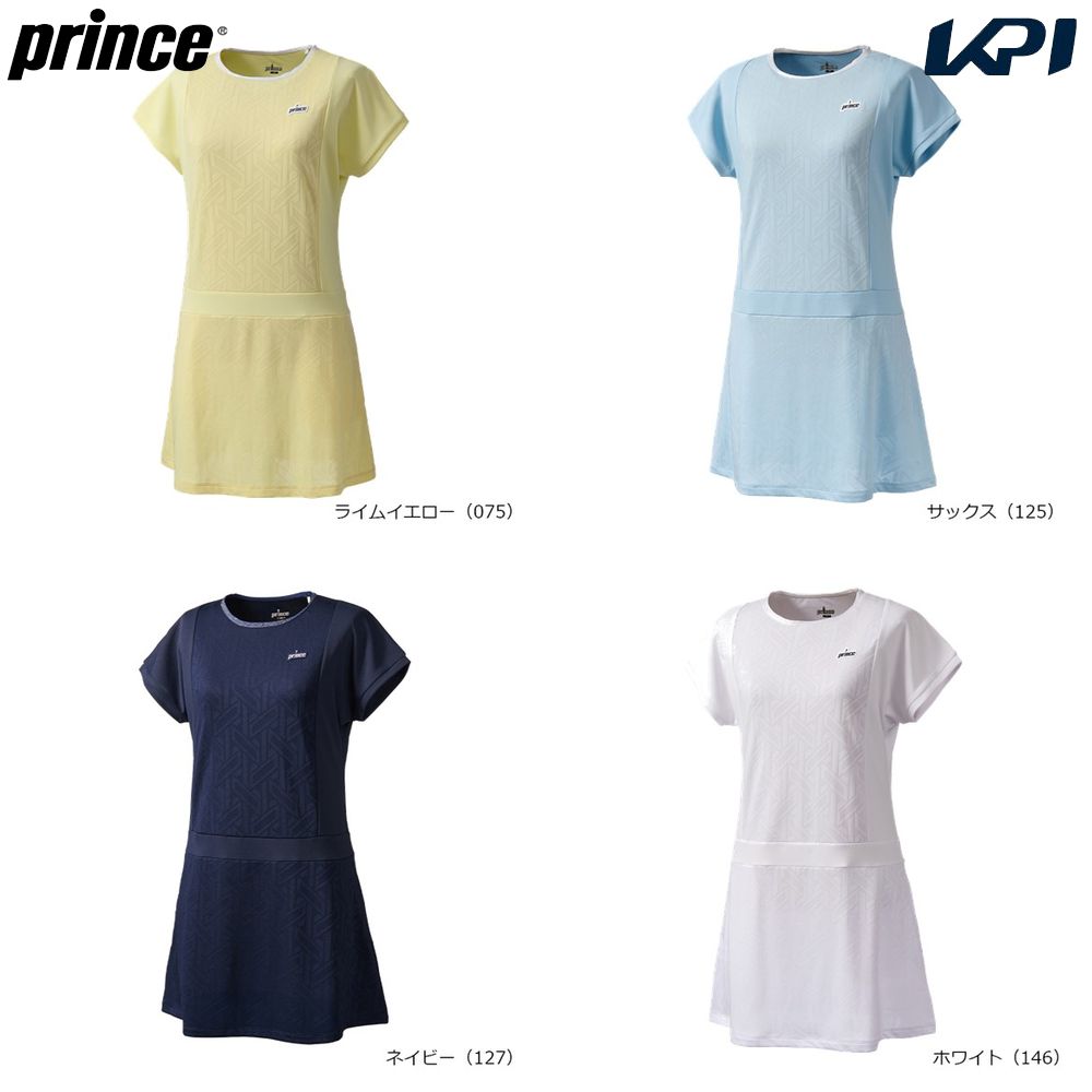 プリンス Prince テニスウェア レディース ワンピース WS6403 2026SS 4月下旬発売予定※予約(4.0)