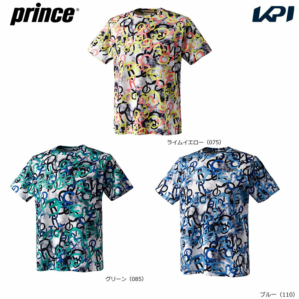 T-Shirts - プリンス Prince テニスウェア ユニセックス ゲームシャツ MF6021 2026FW 7月下旬発売予定※予約