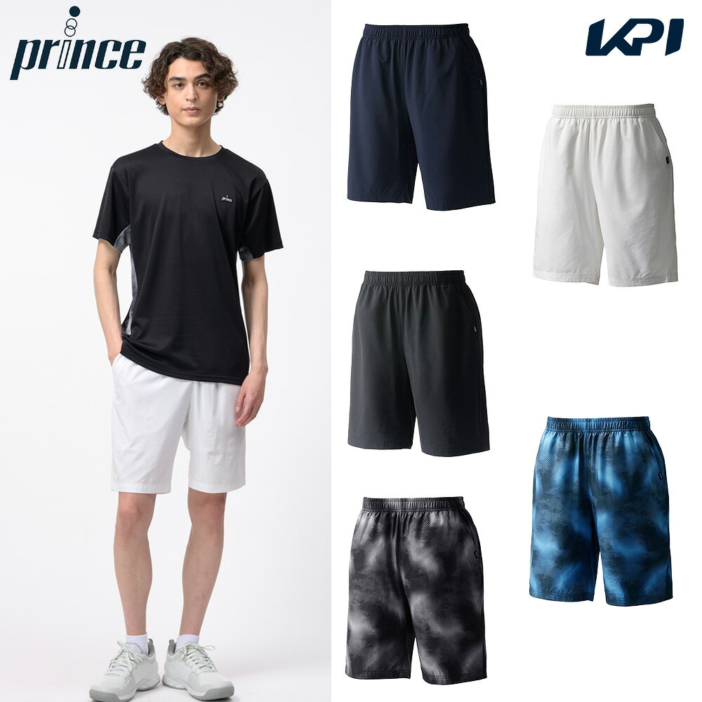 プリンス Prince テニスウェア ユニセックス ストレッチハーフパンツ MF6210 2026FW