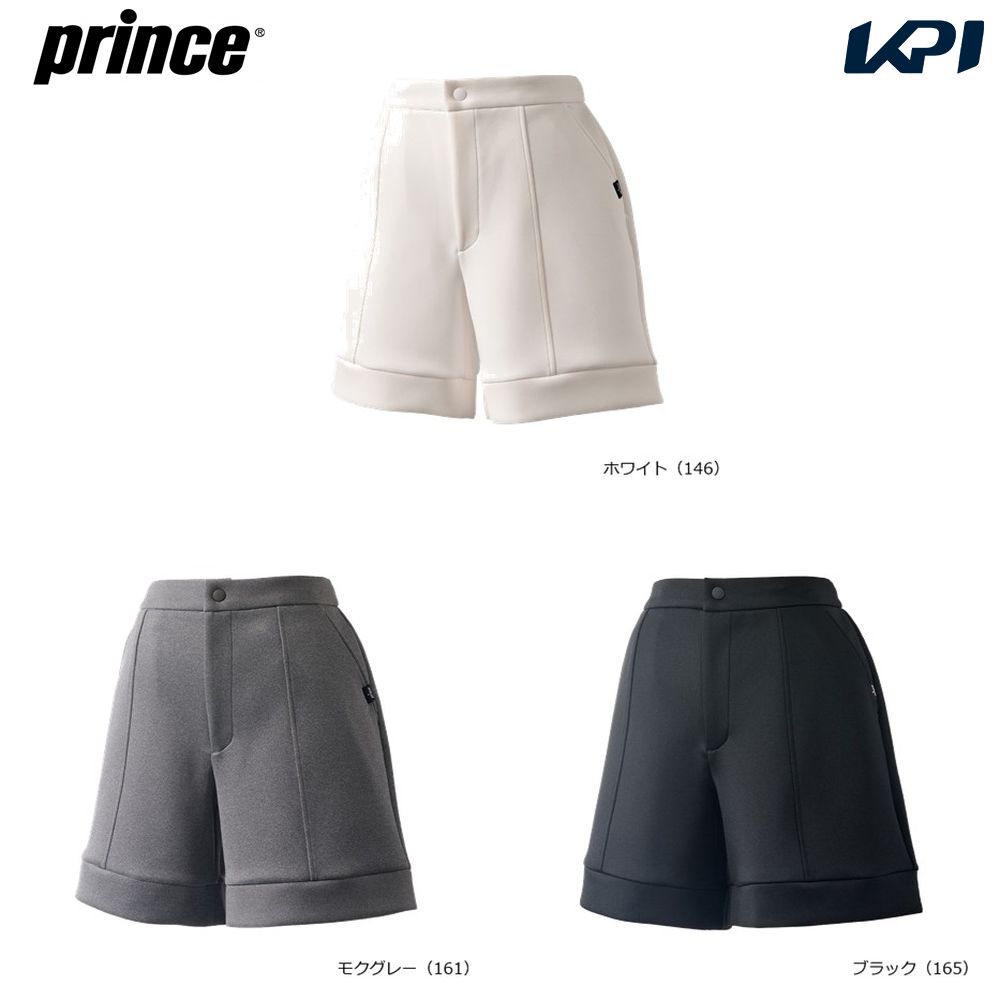 プリンス Prince テニスウェア レディース スウェットハーフパンツ WF6351 2026FW ...