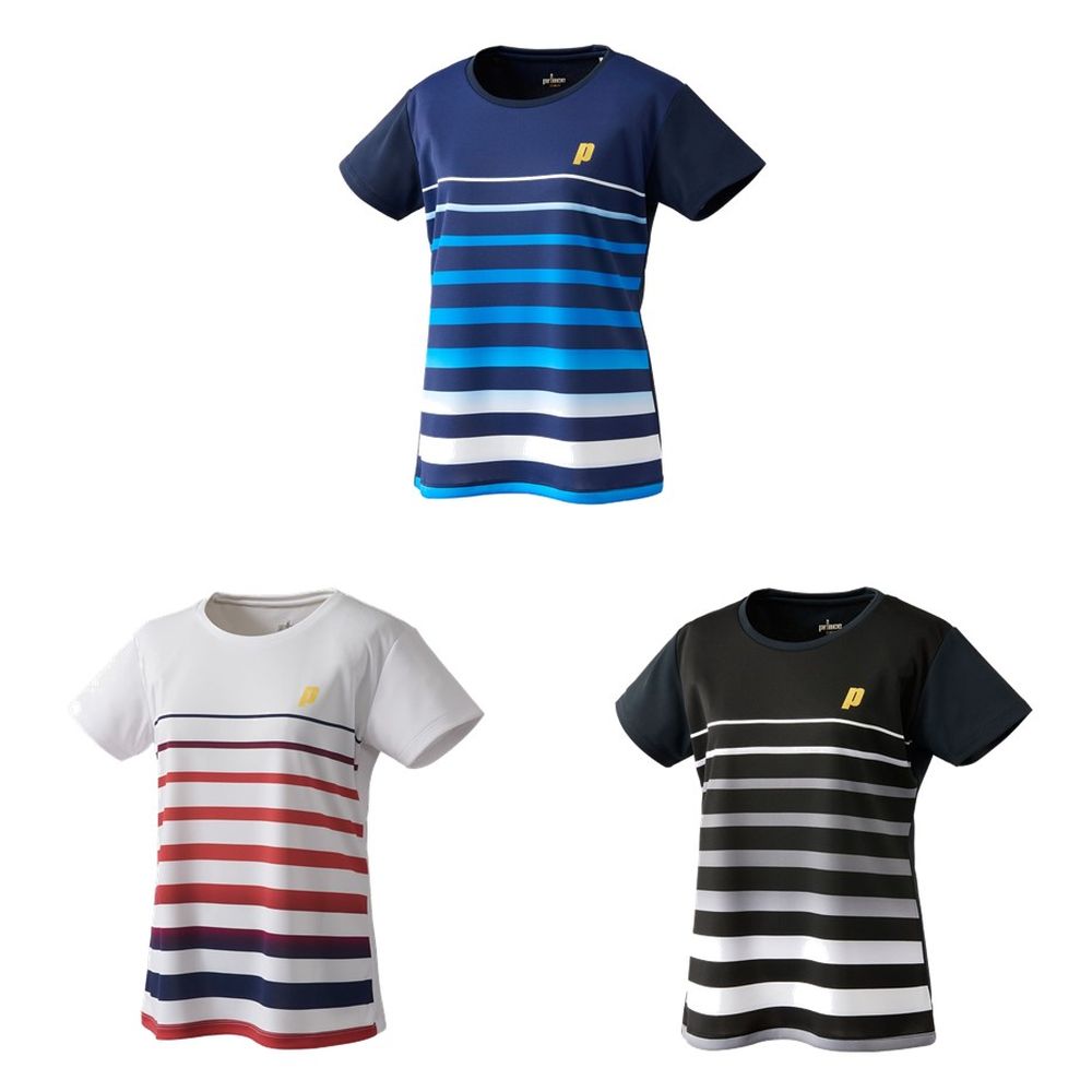 プリンス Prince テニスウェア レディース ゲームシャツ WL9094 2019FW[ポスト投函便対応]