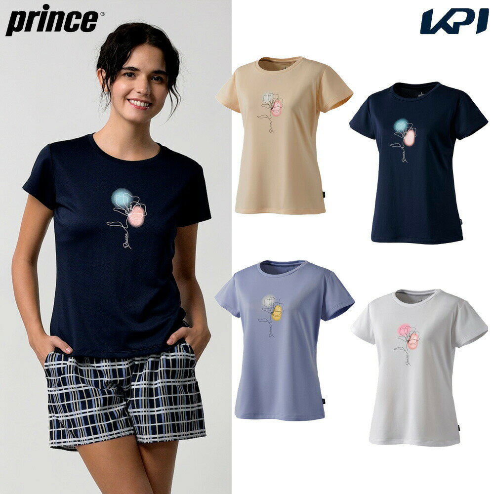 プリンス Prince テニスウェア レディース Tシャツ WS4059