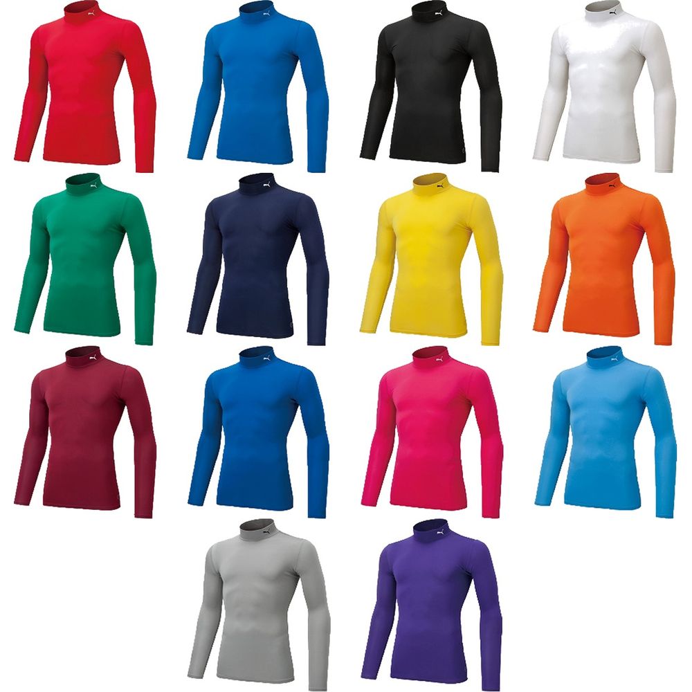 Rakuten - プーマ PUMA サッカーウェア メンズ コンプレッション モックネック LS シャツ 656331 2024SS