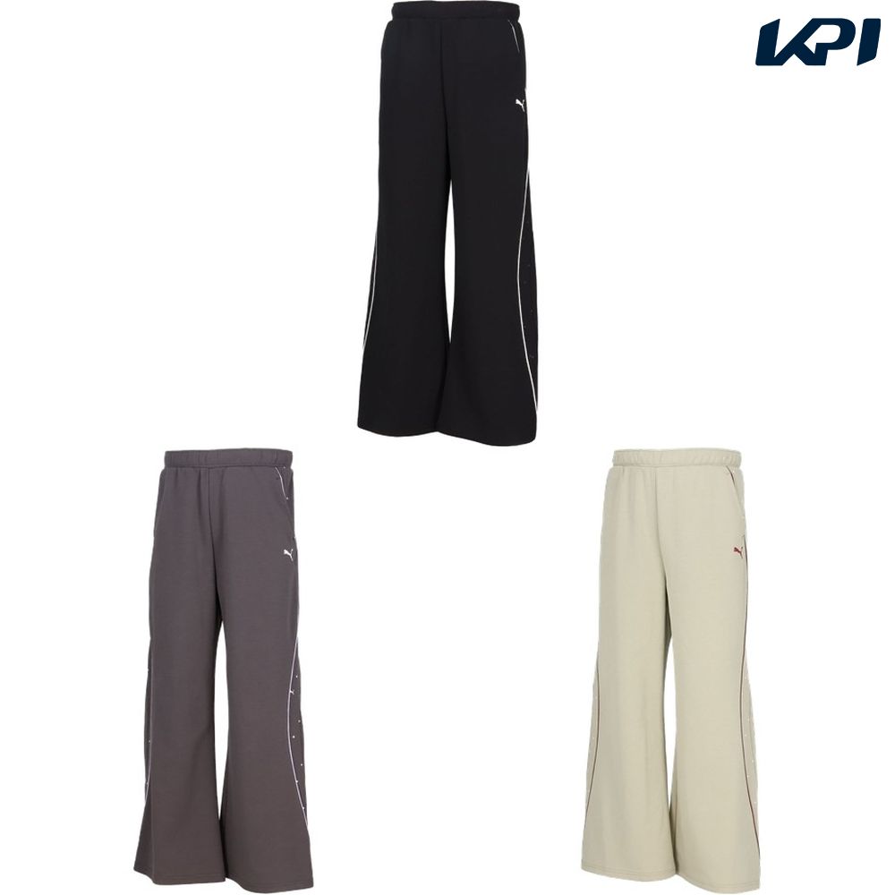 PUMABLACK(01) DUSKYGRAY(44) LUXARMY(82) メーカー希望小売価格はメーカーカタログに基づいて掲載しています。 スタイルに遊び心を添える「CORE HERITAGE」コレクションから、洗練されたデザインのトラックパンツが登場。切り返し部分に施されたPUMAキャットロゴとドット柄が、シンプルなシルエットに個性をプラスし、さりげないアクセントとして存在感を放ちます。ウエストはゴムとドローコードの併用で、好みに合わせてフィット感を自在に調整可能。両サイドには便利なポケットを備え、スマートフォンや小物の収納にも対応。レギュラー丈のすっきりとしたラインが、動きやすさとスタイルアップを両立します。日常のカジュアルスタイルからスポーツ、アウトドアまで幅広いシーンで活躍する、機能性とデザイン性を兼ね備えた万能アイテムです。同コレクションのジャケット【品番: 690174】と合わせてセットアップコーデもおすすめです。 商品説明 素材・材質：ポリエステル65%、コットン35%原産国：中国特徴：・MIX CLOTH(ミックスクロス)3つの:(1)ソフトタッチ&ドライ/表面にコットン、肌面にポリエステルの素材を使用することによりライフスタイルシーンに活躍するカジュアルウェアの見ためでありながら、吸水速乾性に優れ、快適な着心地を実現。(2)紫外線カット/通常時より15倍紫外線をカットしてくれる「UPF15」以上の機能により、1年中身体をプロテクト。(3)クイックドライ/ポリエステル混素材で速乾性に優れるため、一般的な綿と比べて乾きやすく、洗濯時にも便利。：詳細:ウエストゴムとドローコード付き、レギュラー丈、PUMAキャットロゴ、ポケット付き プーマ PUMA マルチSP ウェア マルチSPウェア CORE HERITAGE MX トラック PT 2020SS