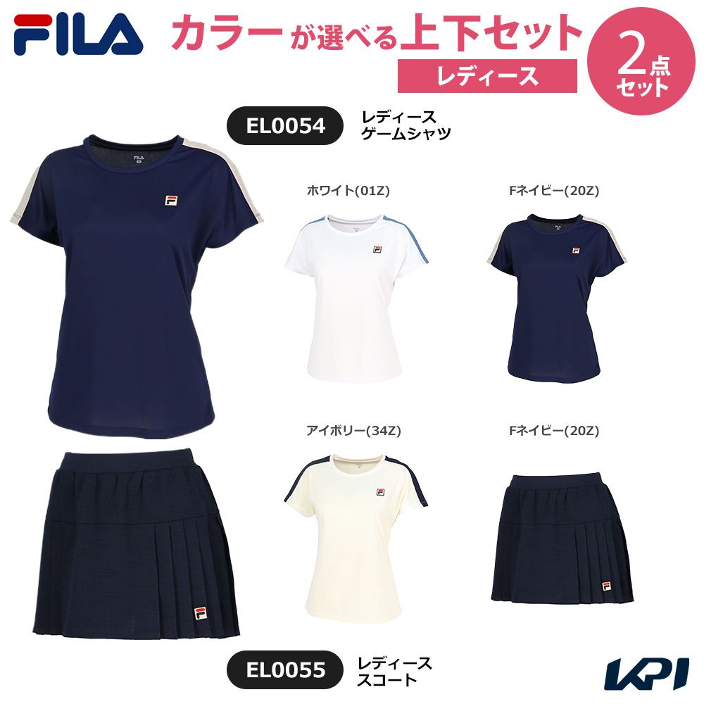 ھ岼åȡۥե FILA ƥ˥ ǥ ॷġߥ EL0054-EL0055 2025SS
