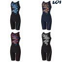 スピード Speedo 水泳ウェア レディース GEOME-LOGO LO-KNEE SFW12451 2024FW
