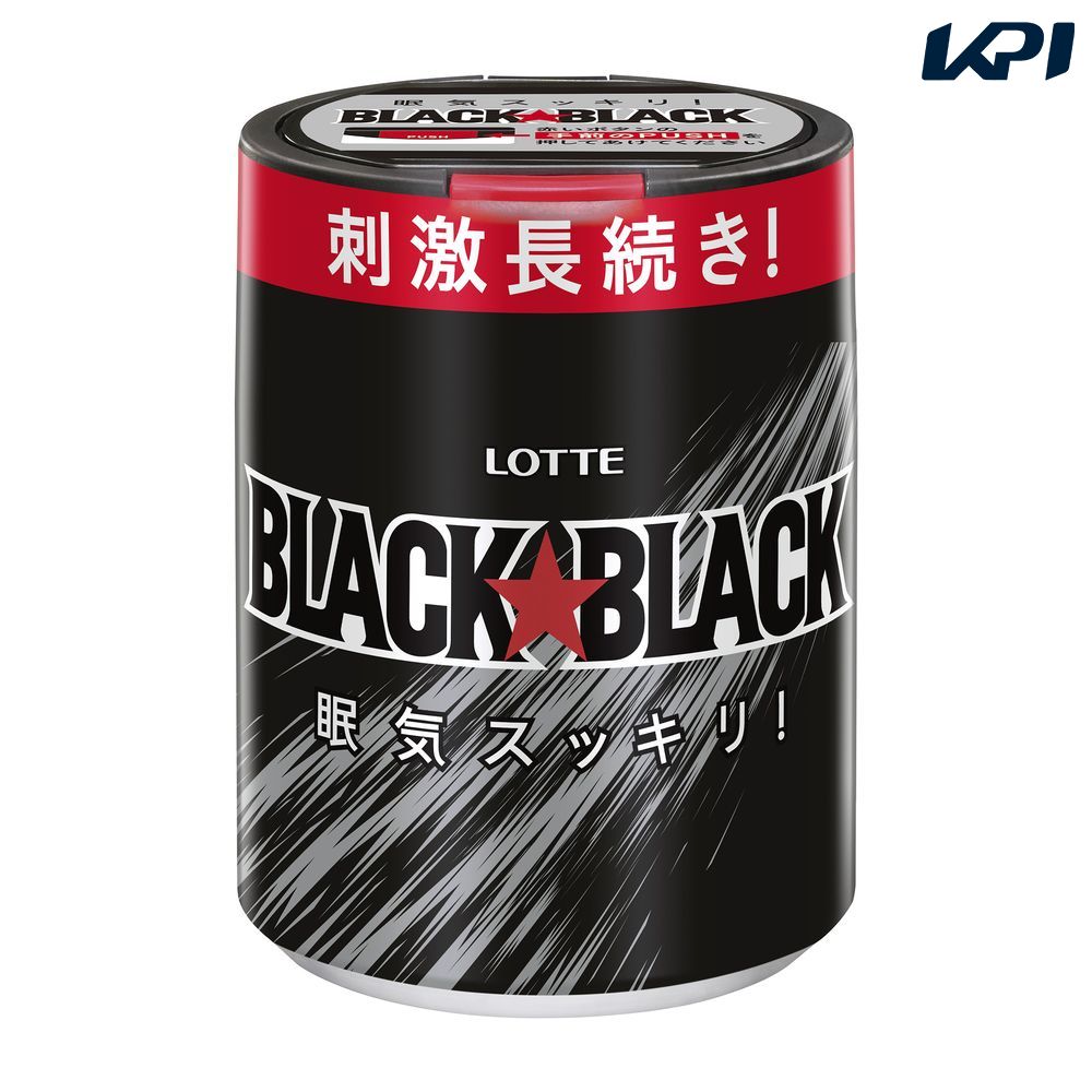 ロッテ商事 ブラックブラック 粒 ワンプッシュボトル（133g×36個） SSJM-066154