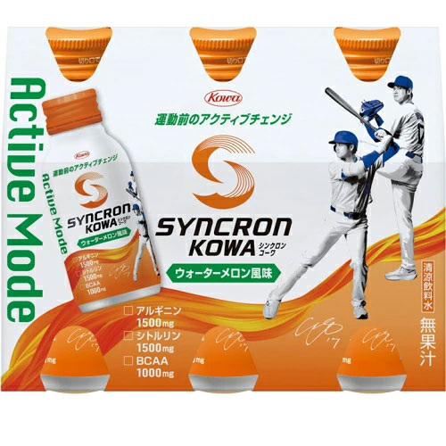 pro sportsの興和 シンクロンコーワアクティブモード　ウォーターメロン風味 30本 1ケース｜アングル2